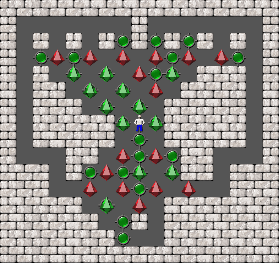 Сокобан More Bugs collections уровень 431
